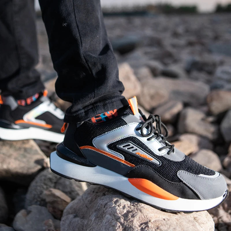 High Quality Indestructible Safety Shoes Men Work Sneakers Light Security Boots Men Puncture-Proof work Boots Steel Toe Shoes