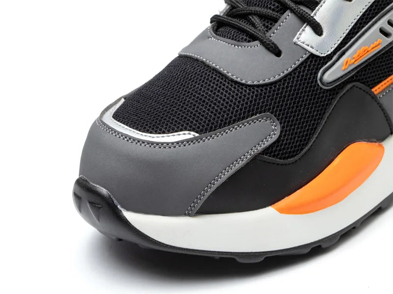 High Quality Indestructible Safety Shoes Men Work Sneakers Light Security Boots Men Puncture-Proof work Boots Steel Toe Shoes