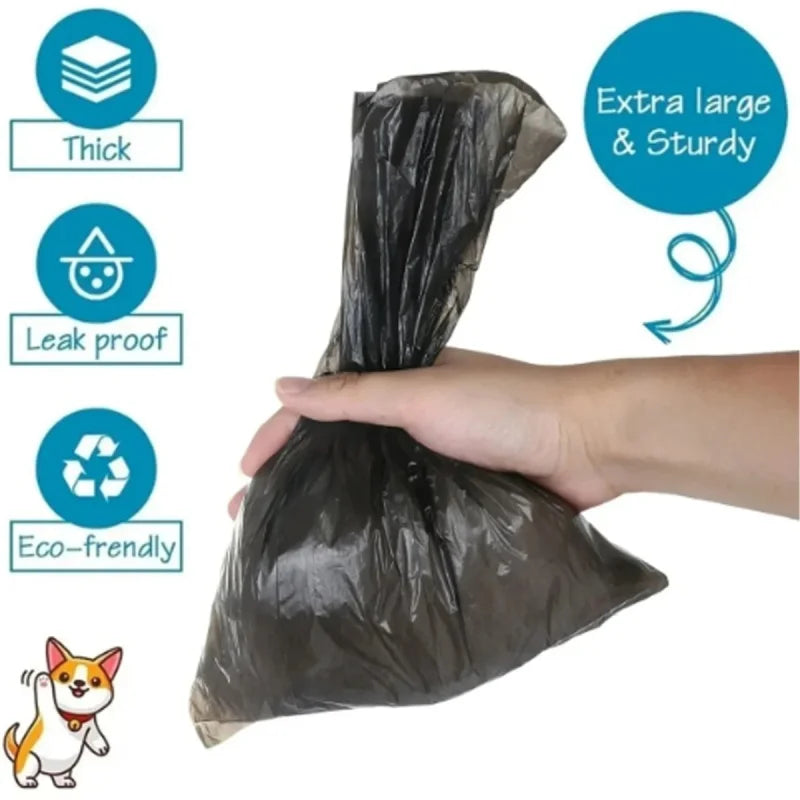 HypeHub Biodegradable Dog Poop Bags – Thick, Leak-Proof Pet Waste Bags