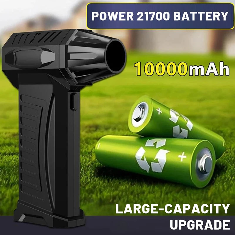 Xiaomi Super Violent Blower 1000000RPM Brushless Turbo Jet Blower 10000mAh Fast Charging Duct Fan 300G Thrust Cleaning Tool 