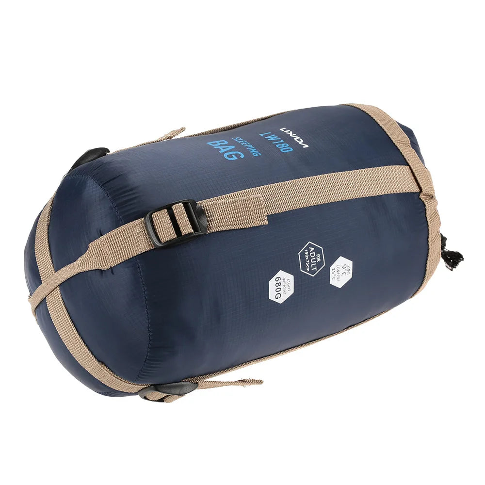 Lixada 190 * 75cm Outdoor Envelope Sleeping Bag Camping Travel Hiking Multifunction Ultra-light 680g