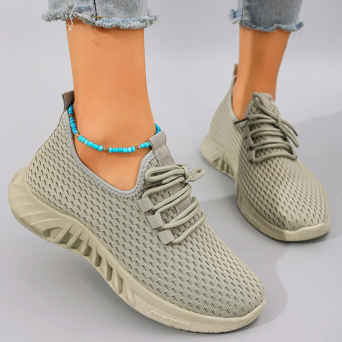 Women's summer breathable mesh flat shoes women's shoes casual sneakers shoes, clearance free shipping