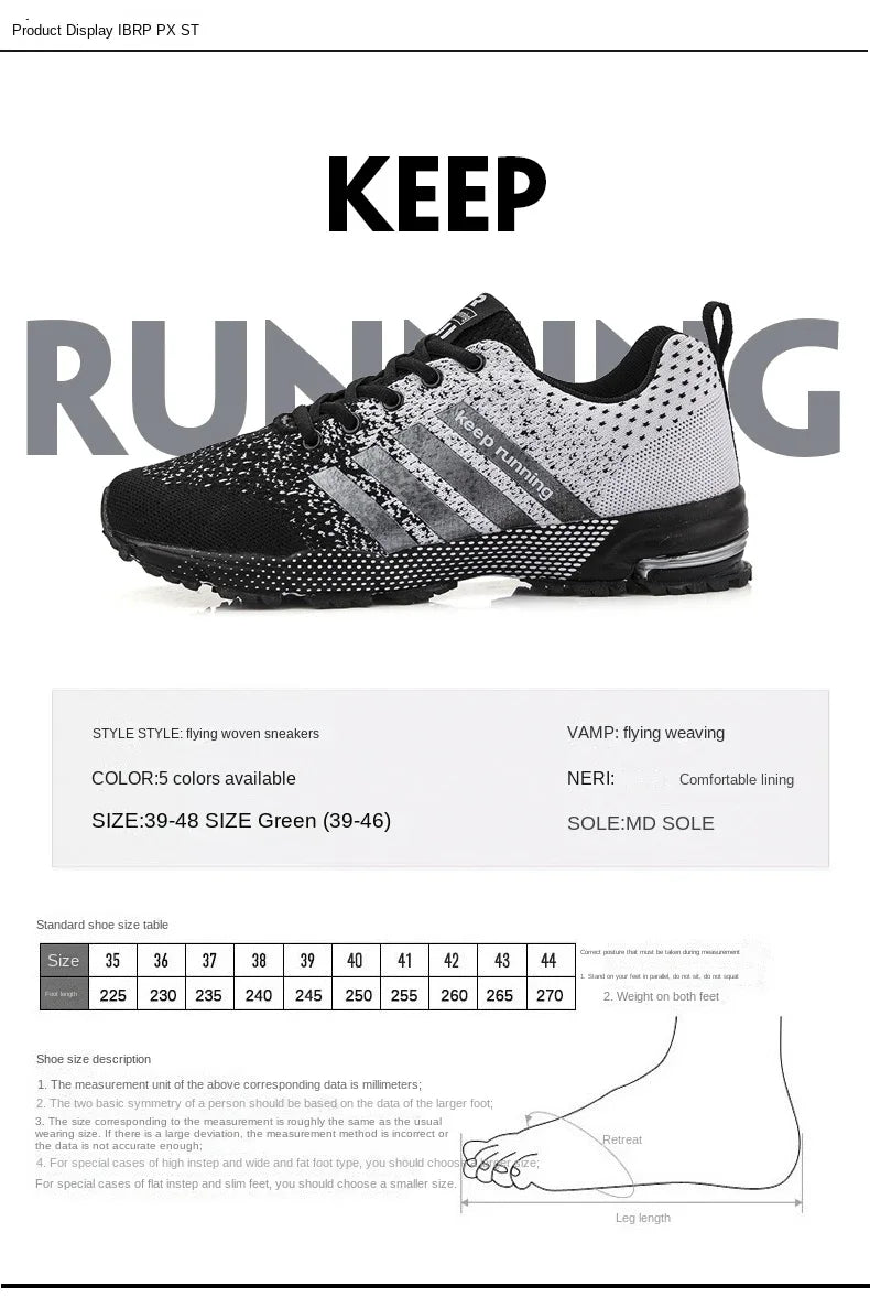 Men Sneakers Fashion Breathable Mesh Comfortable Black Sports Shoes Anti-Slip Outdoor Casual Running Mens Shoe Zapatillas Hombre