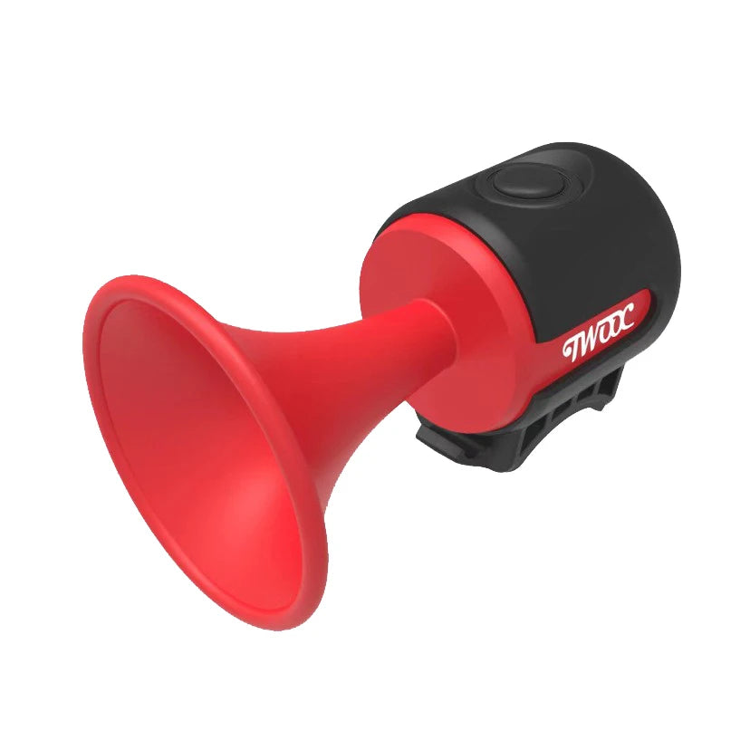 TWOOC 120dB Electric Bicycle Horn – Loud Warning for Road & MTB Bikes