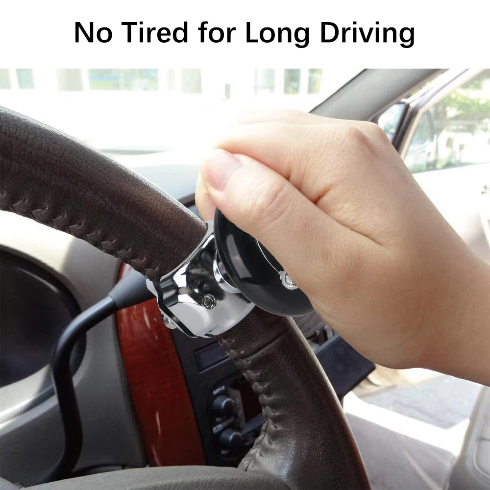 Spinner Knob Rotating Universal Steering Wheel Booster Car Turning Steering Wheel Ball Handle with Steering Wheel Spinner Knob