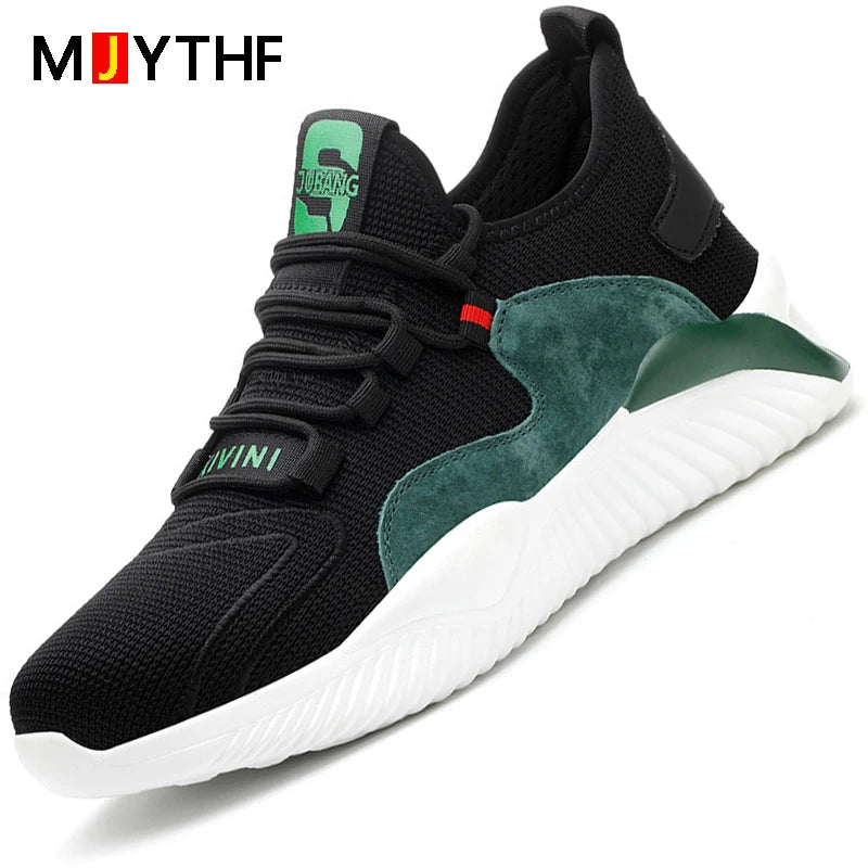 High Quality Indestructible Safety Shoes Men Work Sneakers Light Security Boots Men Puncture-Proof work Boots Steel Toe Shoes