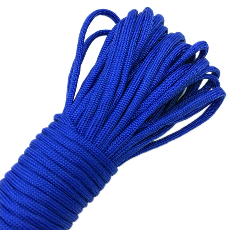 0.5/0.8/1.0/1.5/2.0/4mm 10yards DeepRed Rope Parachute Cord Lanyard Rope Climbing Camping Survival Equipment Paracord Bracelet