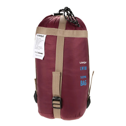 Lixada 190 * 75cm Outdoor Envelope Sleeping Bag Camping Travel Hiking Multifunction Ultra-light 680g