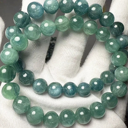 Mei Han Xing AAA Natural Green Kyanite Bracelet – Stress & Fear Relief