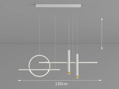 MZISOSOD Nordic Dimmable LED Pendant Light – Modern Kitchen Island Lamp