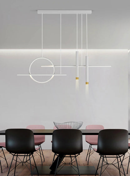 MZISOSOD Nordic Dimmable LED Pendant Light – Modern Kitchen Island Lamp