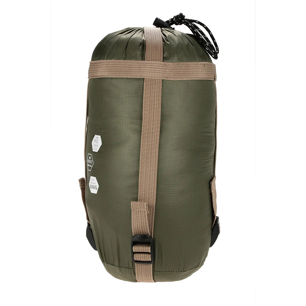 Lixada 190 * 75cm Outdoor Envelope Sleeping Bag Camping Travel Hiking Multifunction Ultra-light 680g