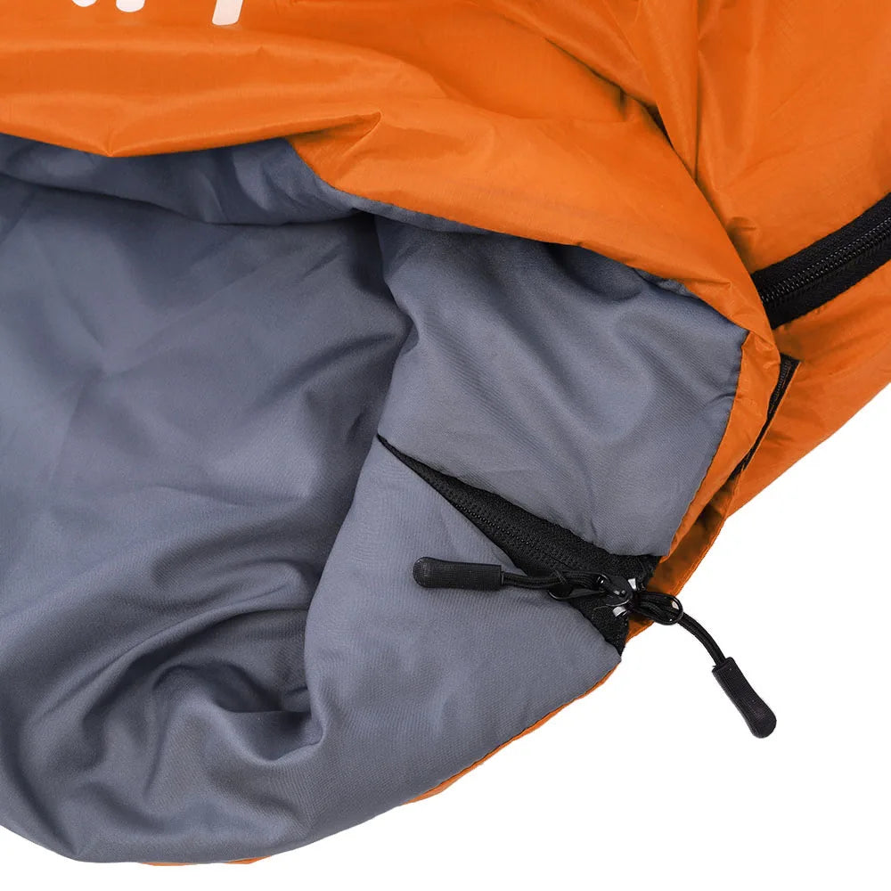 Lixada 190 * 75cm Outdoor Envelope Sleeping Bag Camping Travel Hiking Multifunction Ultra-light 680g