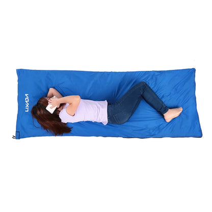 Lixada 190 * 75cm Outdoor Envelope Sleeping Bag Camping Travel Hiking Multifunction Ultra-light 680g