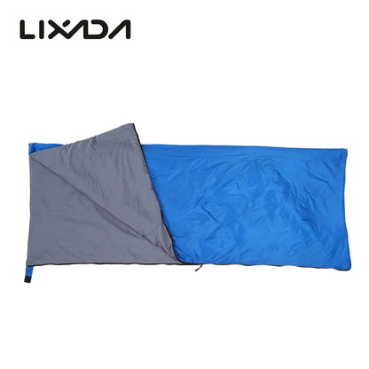Lixada 190 * 75cm Outdoor Envelope Sleeping Bag Camping Travel Hiking Multifunction Ultra-light 680g