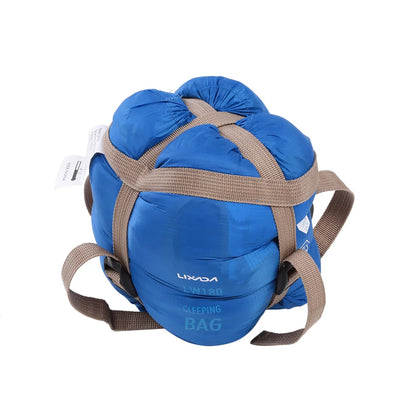Lixada 190 * 75cm Outdoor Envelope Sleeping Bag Camping Travel Hiking Multifunction Ultra-light 680g