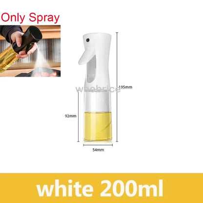 HypeHub 2-in-1 Glass Olive Oil Sprayer – Anti-Leak Cooking Mister