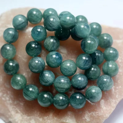 Mei Han Xing AAA Natural Green Kyanite Bracelet – Stress & Fear Relief