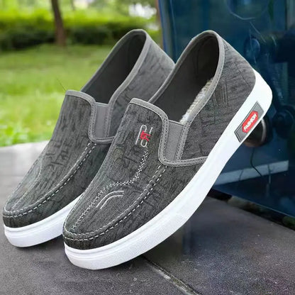 2025 New Fashion Men's Versatile Casual Shoes Comfortable Leisure Lazy Person Work Shoes Outdoor Anti-slip Casual Sports Shoes