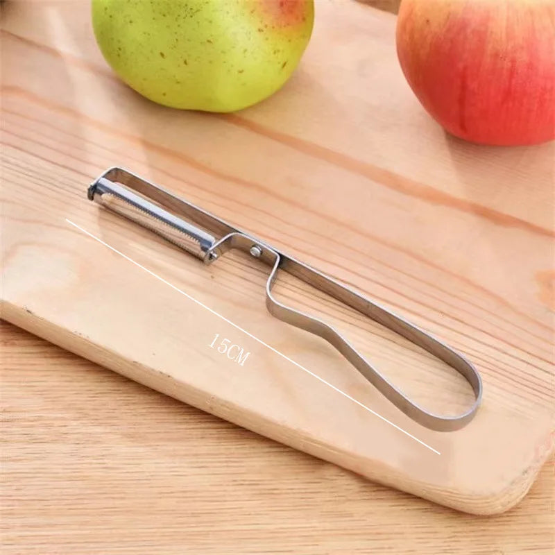 BOOMCOOL Stainless Steel Double Head Peeler – Multifunctional Kitchen Tool