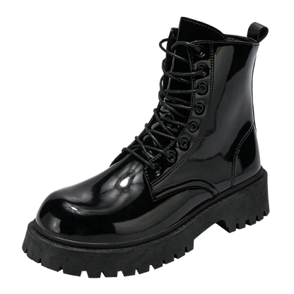Hot Sale High Top Casual Boots Men's Shoes NewFashion Thick Bottom Motorcycle Ankle Boot for Men Winter Boots Man Shoes Lace-Up