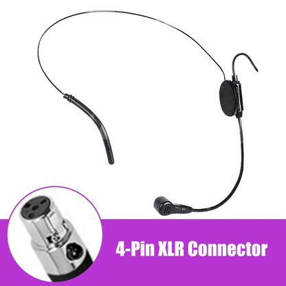 BAJEAL Wired Gooseneck Headset Microphone – 3.5mm for Speech & Teaching