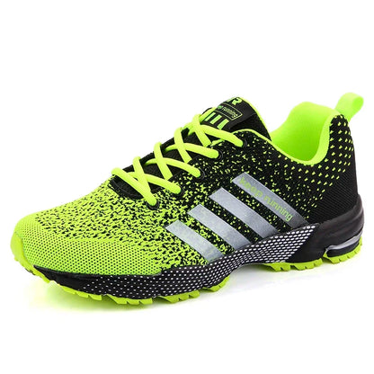 Men Sneakers Fashion Breathable Mesh Comfortable Black Sports Shoes Anti-Slip Outdoor Casual Running Mens Shoe Zapatillas Hombre
