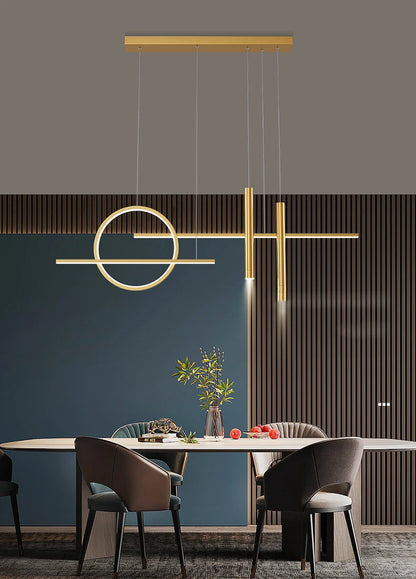 MZISOSOD Nordic Dimmable LED Pendant Light – Modern Kitchen Island Lamp