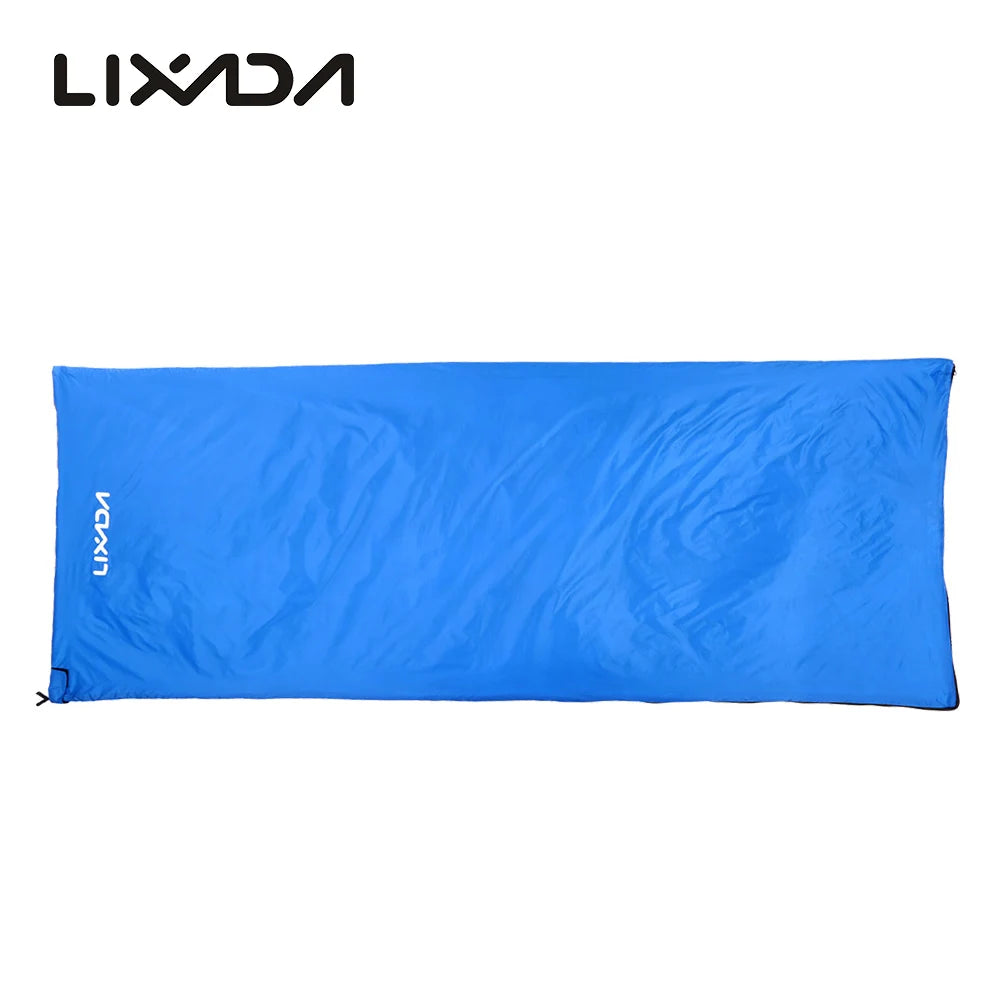 Lixada 190 * 75cm Outdoor Envelope Sleeping Bag Camping Travel Hiking Multifunction Ultra-light 680g