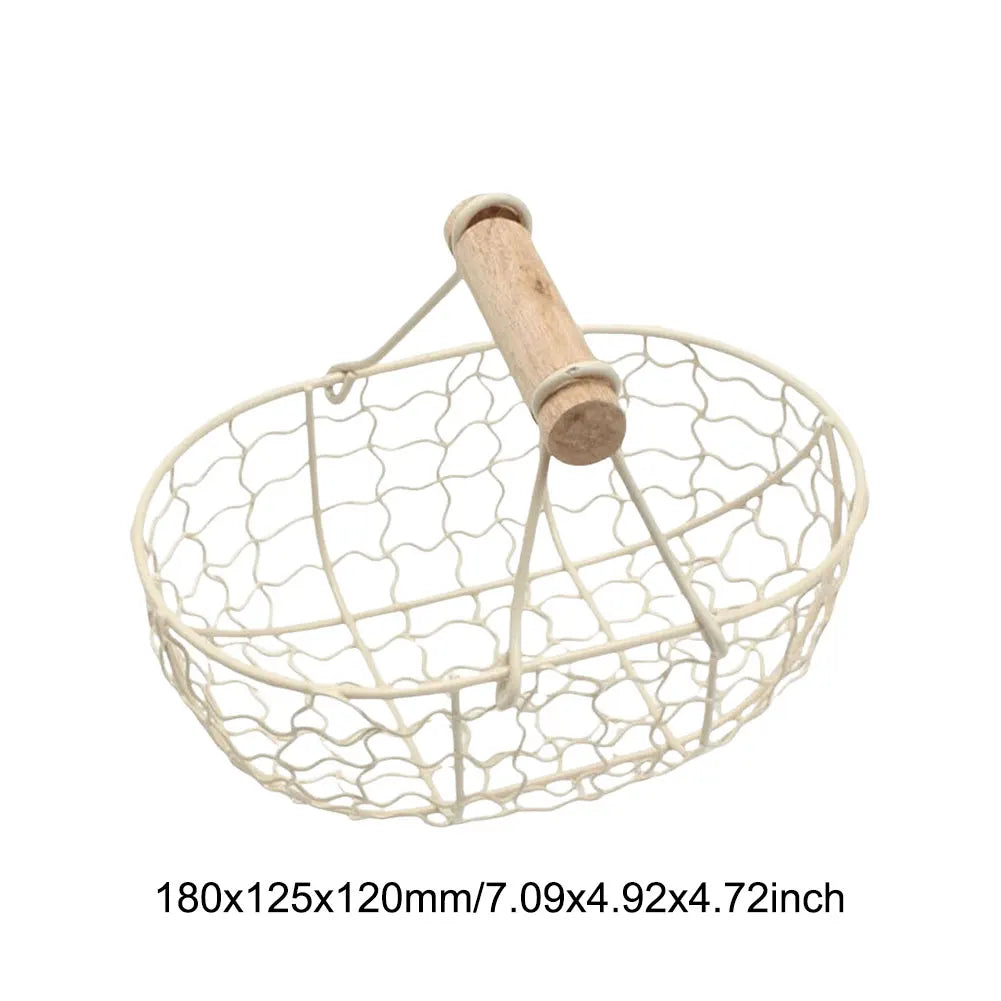 Shunmaii Hand-Woven Rattan Storage Basket – Natural Food Platter & Tray