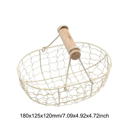 Shunmaii Hand-Woven Rattan Storage Basket – Natural Food Platter & Tray