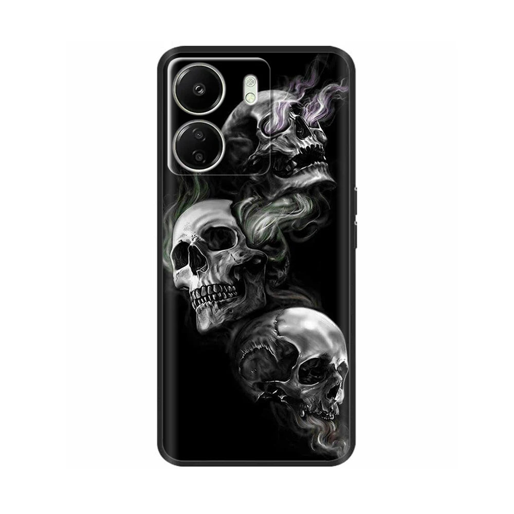 Mavskes Redmi 13C Silicone Phone Case – Shockproof Soft TPU Cover