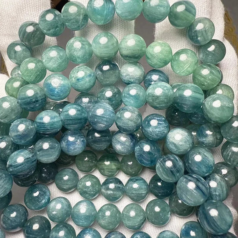 Mei Han Xing AAA Natural Green Kyanite Bracelet – Stress & Fear Relief