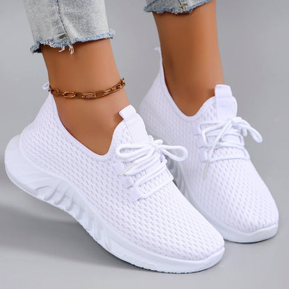 Women's summer breathable mesh flat shoes women's shoes casual sneakers shoes, clearance free shipping