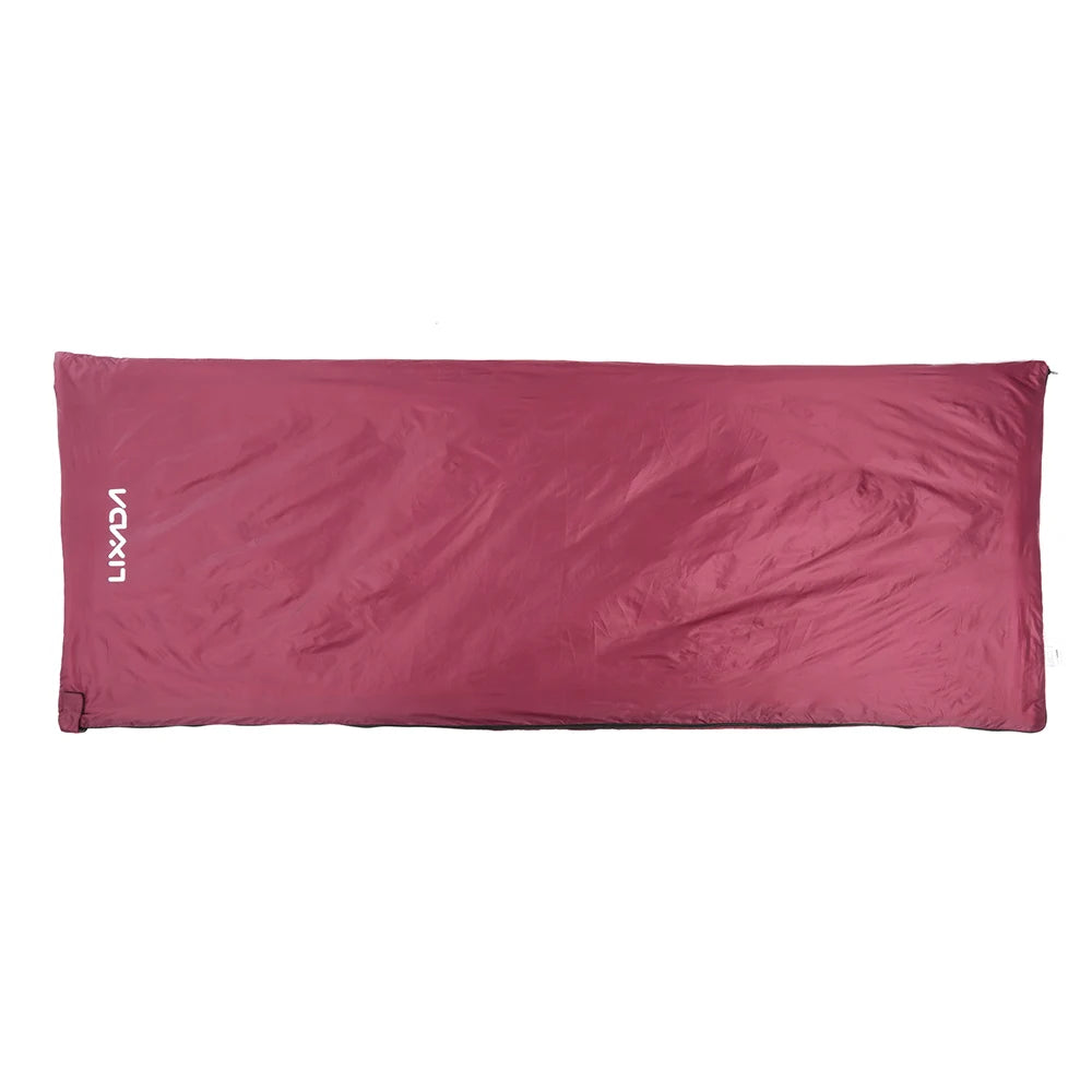 Lixada 190 * 75cm Outdoor Envelope Sleeping Bag Camping Travel Hiking Multifunction Ultra-light 680g