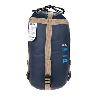 Lixada 190 * 75cm Outdoor Envelope Sleeping Bag Camping Travel Hiking Multifunction Ultra-light 680g