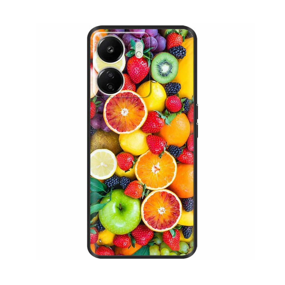 Mavskes Redmi 13C Silicone Phone Case – Shockproof Soft TPU Cover