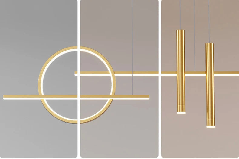 MZISOSOD Nordic Dimmable LED Pendant Light – Modern Kitchen Island Lamp