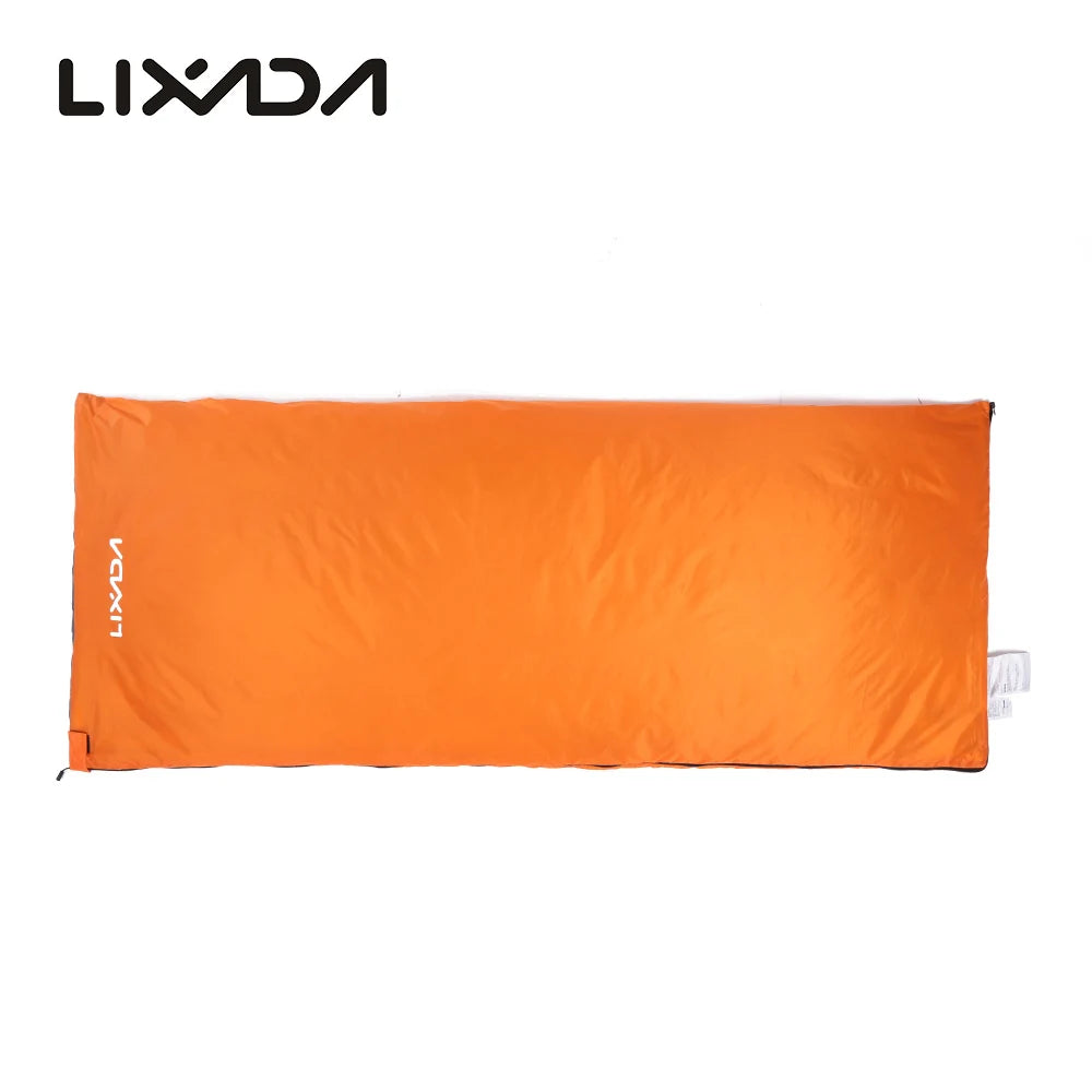 Lixada 190 * 75cm Outdoor Envelope Sleeping Bag Camping Travel Hiking Multifunction Ultra-light 680g