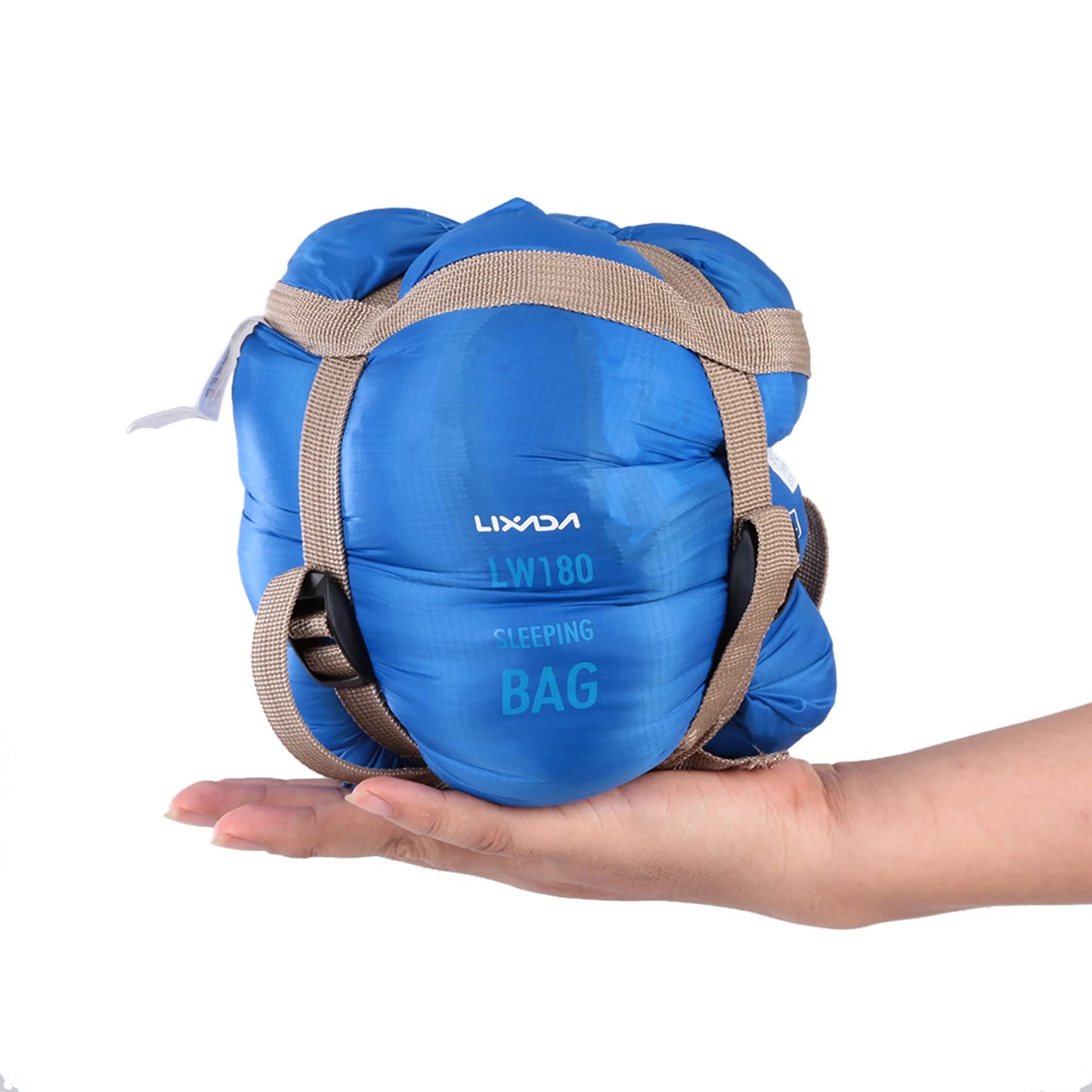 Lixada 190 * 75cm Outdoor Envelope Sleeping Bag Camping Travel Hiking Multifunction Ultra-light 680g