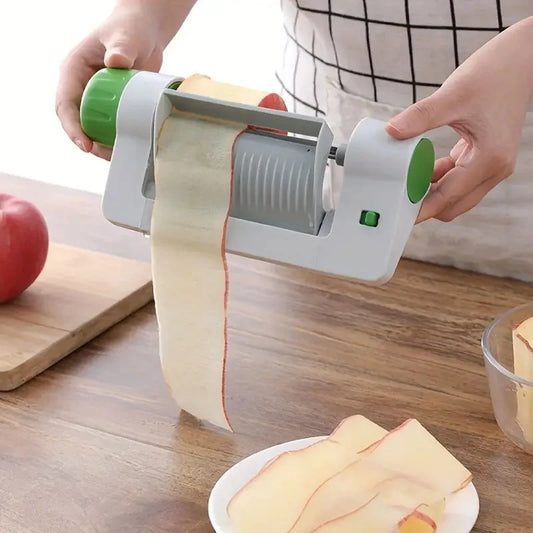 HypeHub Manual Vegetable & Fruit Sheet Slicer – Potato Apple Peeler