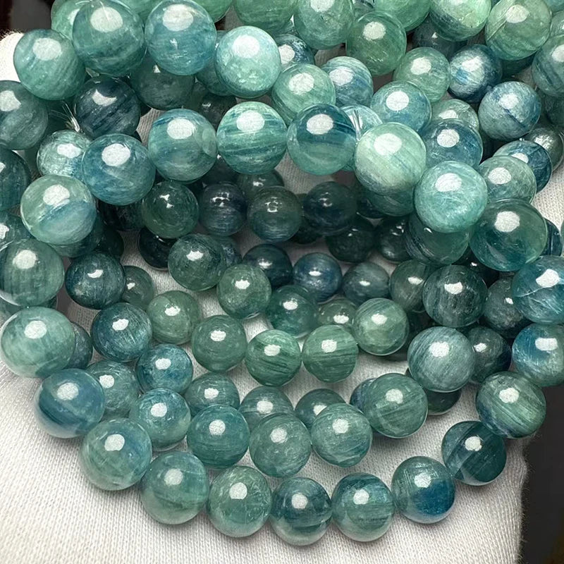 Mei Han Xing AAA Natural Green Kyanite Bracelet – Stress & Fear Relief