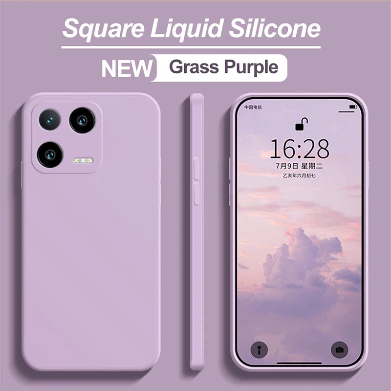 AOSANG Liquid Silicone Phone Case for Xiaomi 13 Pro – Soft Back Cover