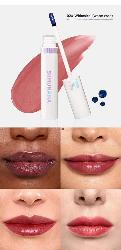 Wonder Blading Lip Stain Peel Off  Proof Pink Tint Matte Finish Peel Off Lip Stain lip gloss