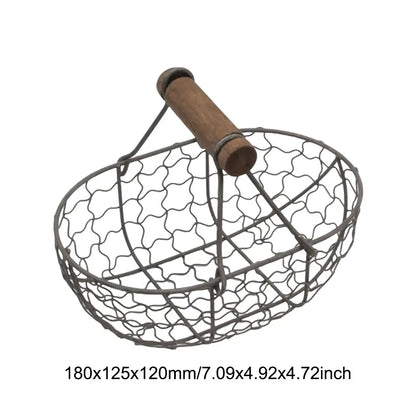 Shunmaii Hand-Woven Rattan Storage Basket – Natural Food Platter & Tray