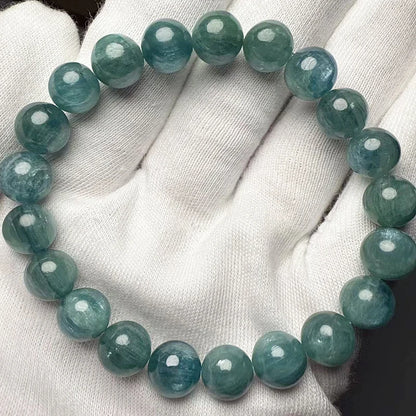 Mei Han Xing AAA Natural Green Kyanite Bracelet – Stress & Fear Relief
