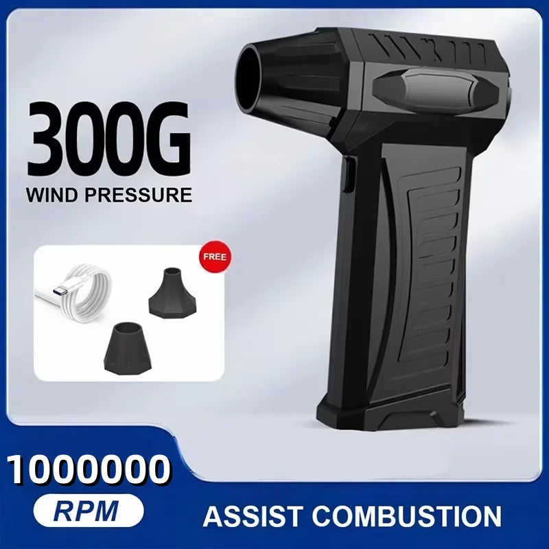 Xiaomi Super Violent Blower 1000000RPM Brushless Turbo Jet Blower 10000mAh Fast Charging Duct Fan 300G Thrust Cleaning Tool ﻿
