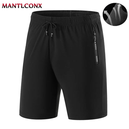 Quick-drying Shorts Men Board Short Pants Summer Breathable Sports Shorts Men Casual Elastic Running Gym Fitness Men's Shorts
