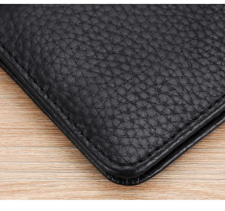 HypeHub Men's Slim Leather Wallet – Multi Card Holder & Coin Purse
