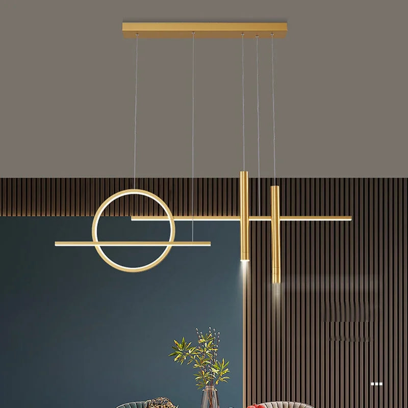 MZISOSOD Nordic Dimmable LED Pendant Light – Modern Kitchen Island Lamp